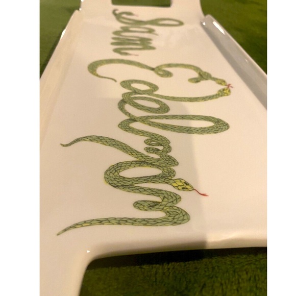 Sam Edelman Home 2018 Serving Display Platter Tray Snake Signature - Picture 3 of 6